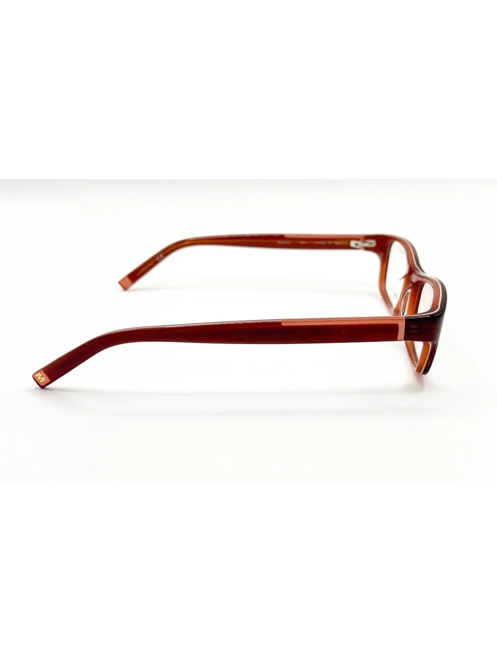 Marchon Nyc Grand 604 Burgundy Authentic Eyeglasses 47-16-130